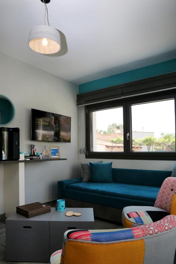 Street 90 Luxury Apartment Keramoti  Bagian luar foto