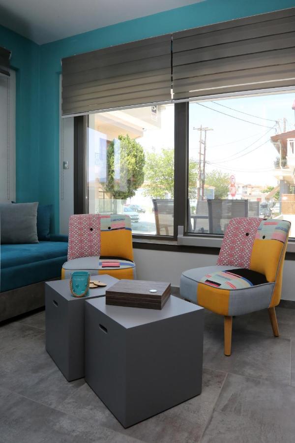 Street 90 Luxury Apartment Keramoti  Bagian luar foto