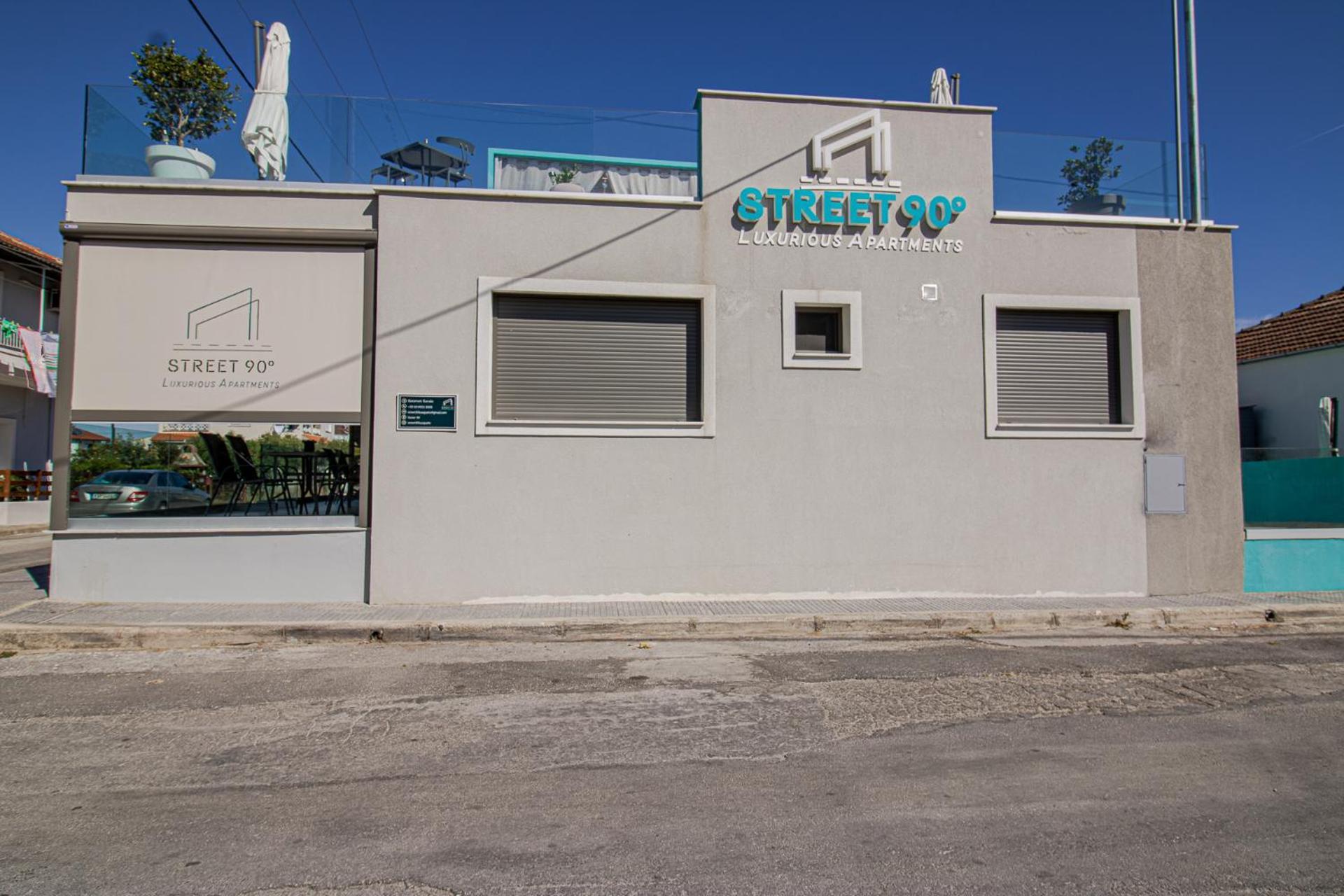 Street 90 Luxury Apartment Keramoti  Bagian luar foto